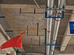 桓仁管廊支架的安装方法